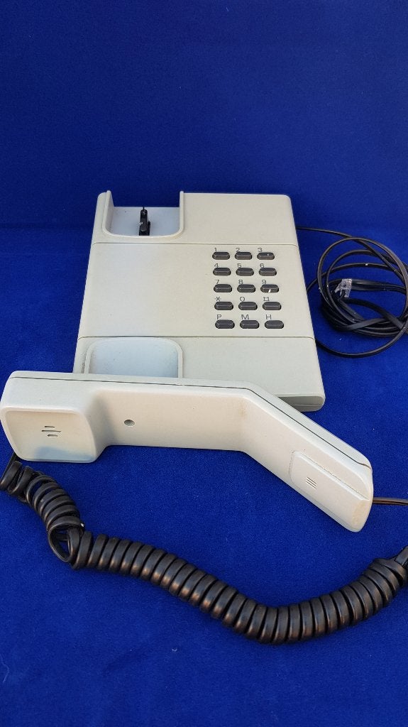 PTT Twintoon 10 grijs vintage telefoon. 7B4, Tweedehands verkoop, Tweedehands verkoop, Gebruikt, Ophalen of Verzenden