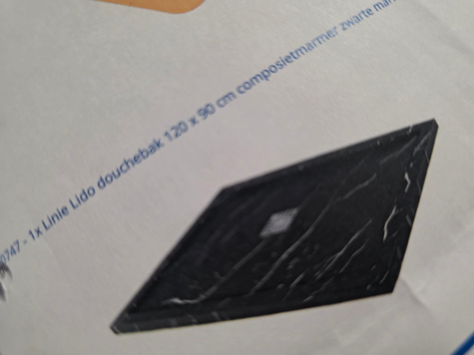 Mooie composit mamere douche bak nieuwe, Ophalen of Verzenden, Nieuw, Wit