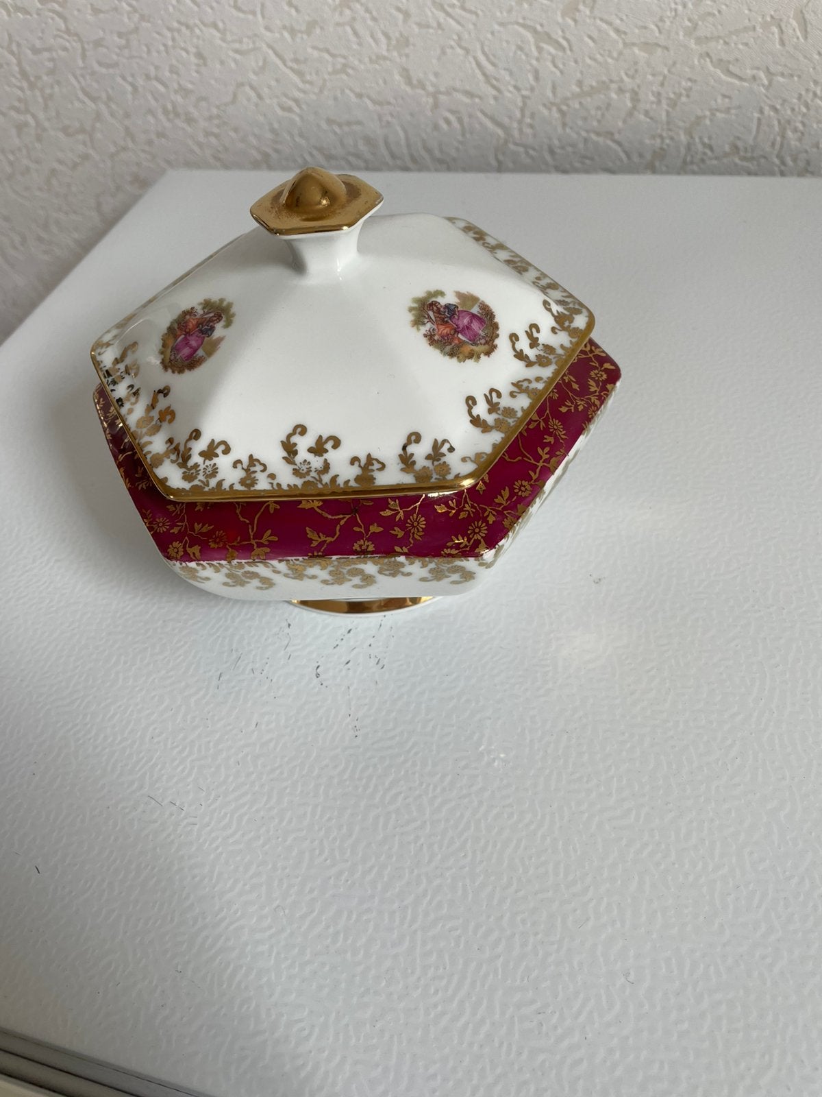 Limoges pot, Antiek en Kunst, Antiek | Porselein, Ophalen of Verzenden