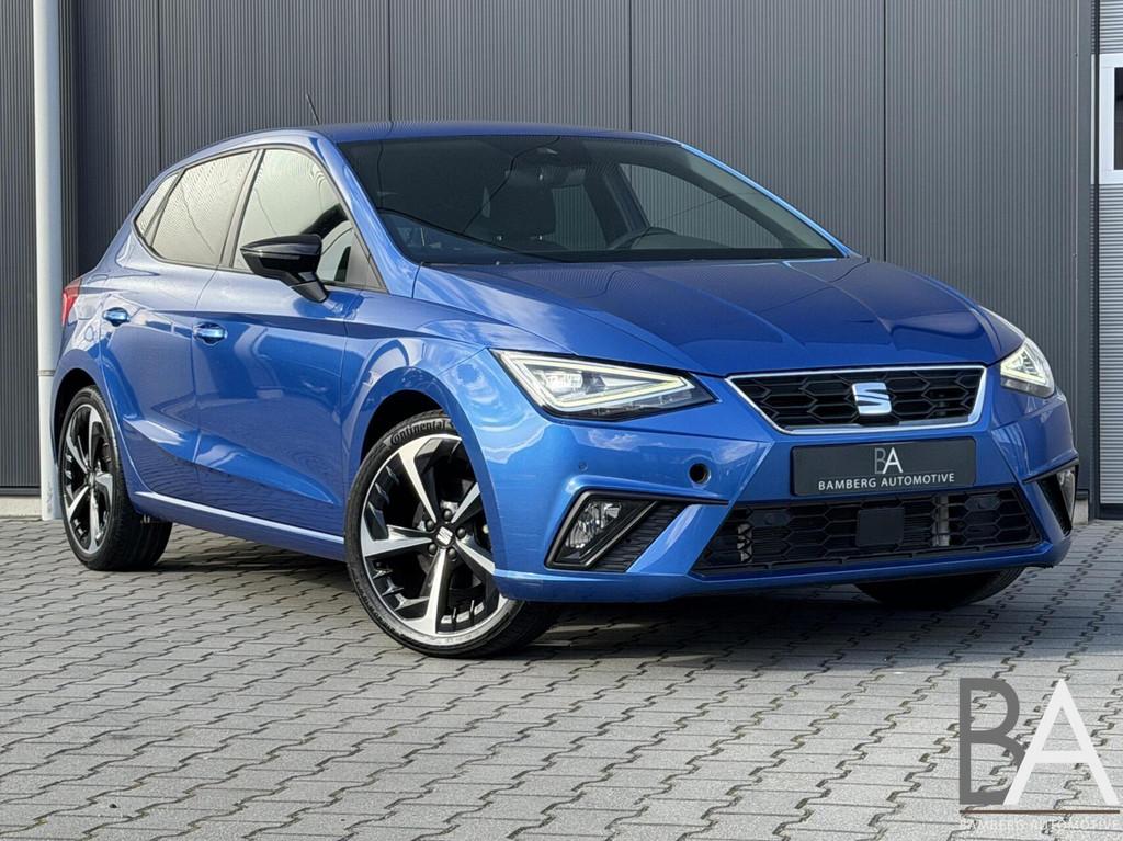 Seat Ibiza 1.0 EcoTSI FR Business|apple carplay|virtual|led, Gebruikt, Met garantie (alle), Blauw, Ibiza