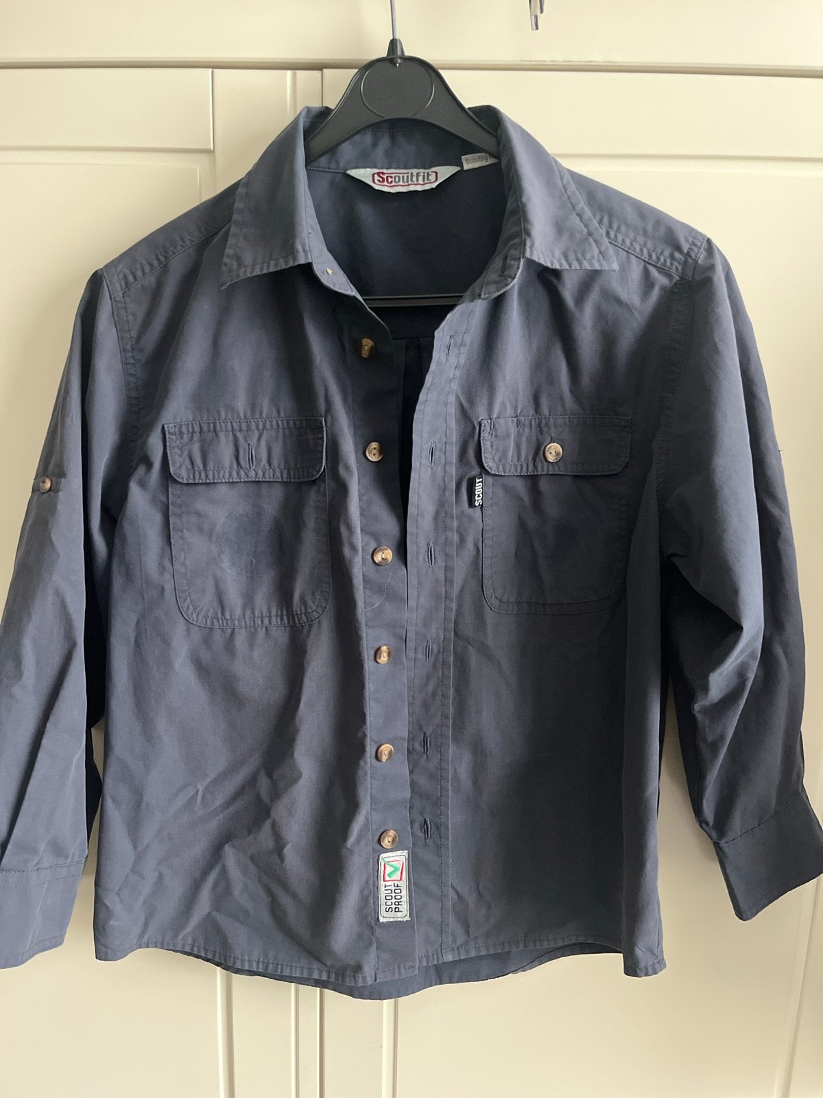 Scoutfit waterscouting blouse mt 140, Ophalen of Verzenden, Gebruikt