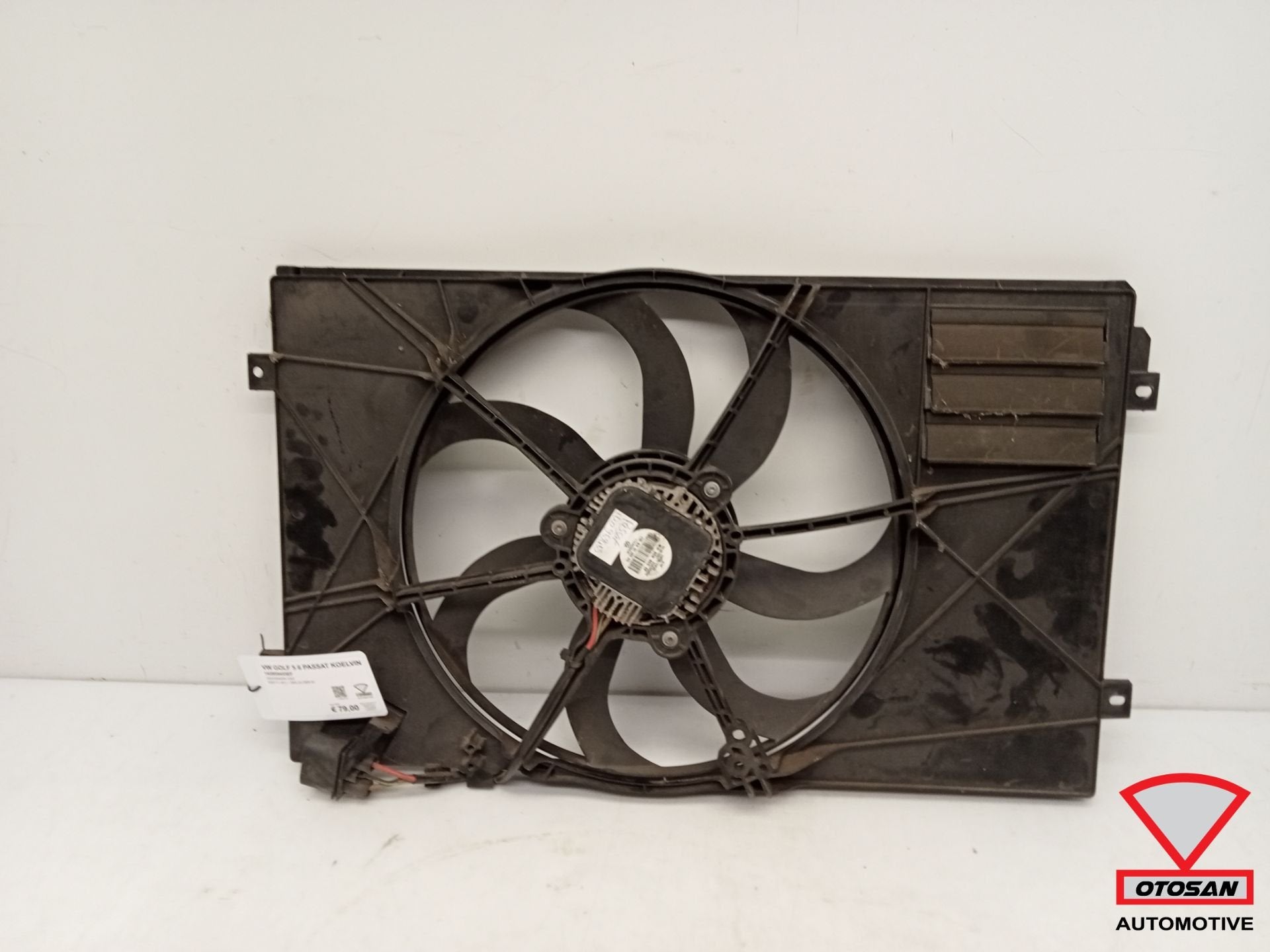 VW Golf 5 6 Passat Koelvin Ventilator 1K0959455EF