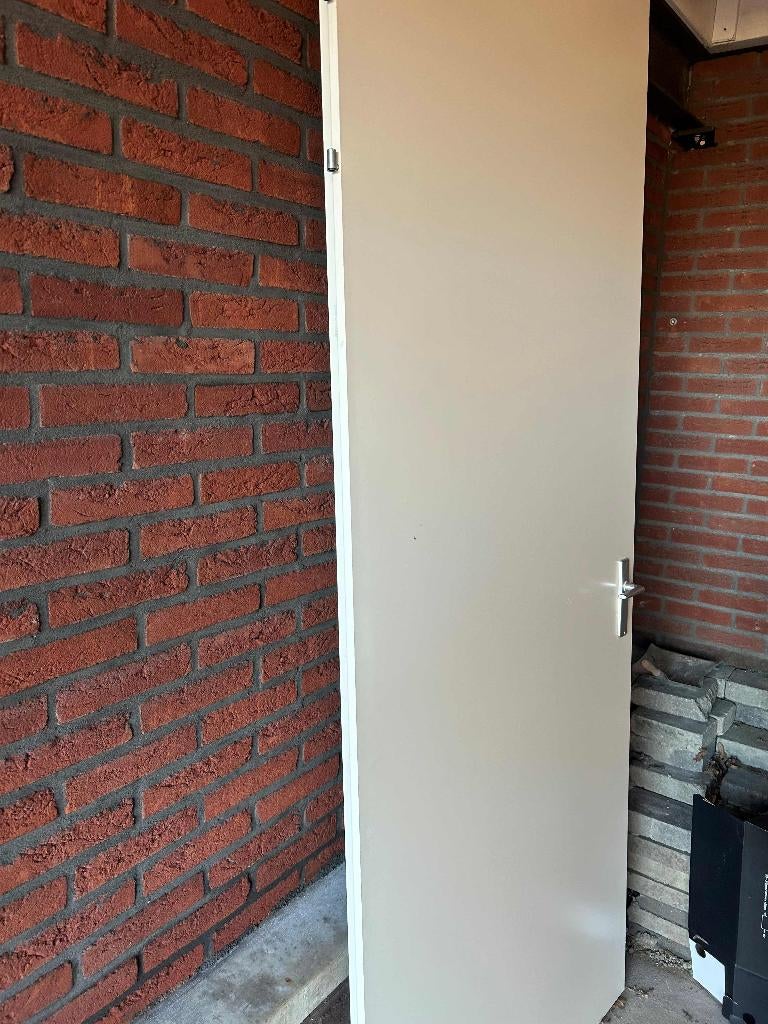 Berkvens opdekdeur, Doe-het-zelf en Verbouw, Ophalen, Kunststof, Gebruikt, 80 tot 100 cm