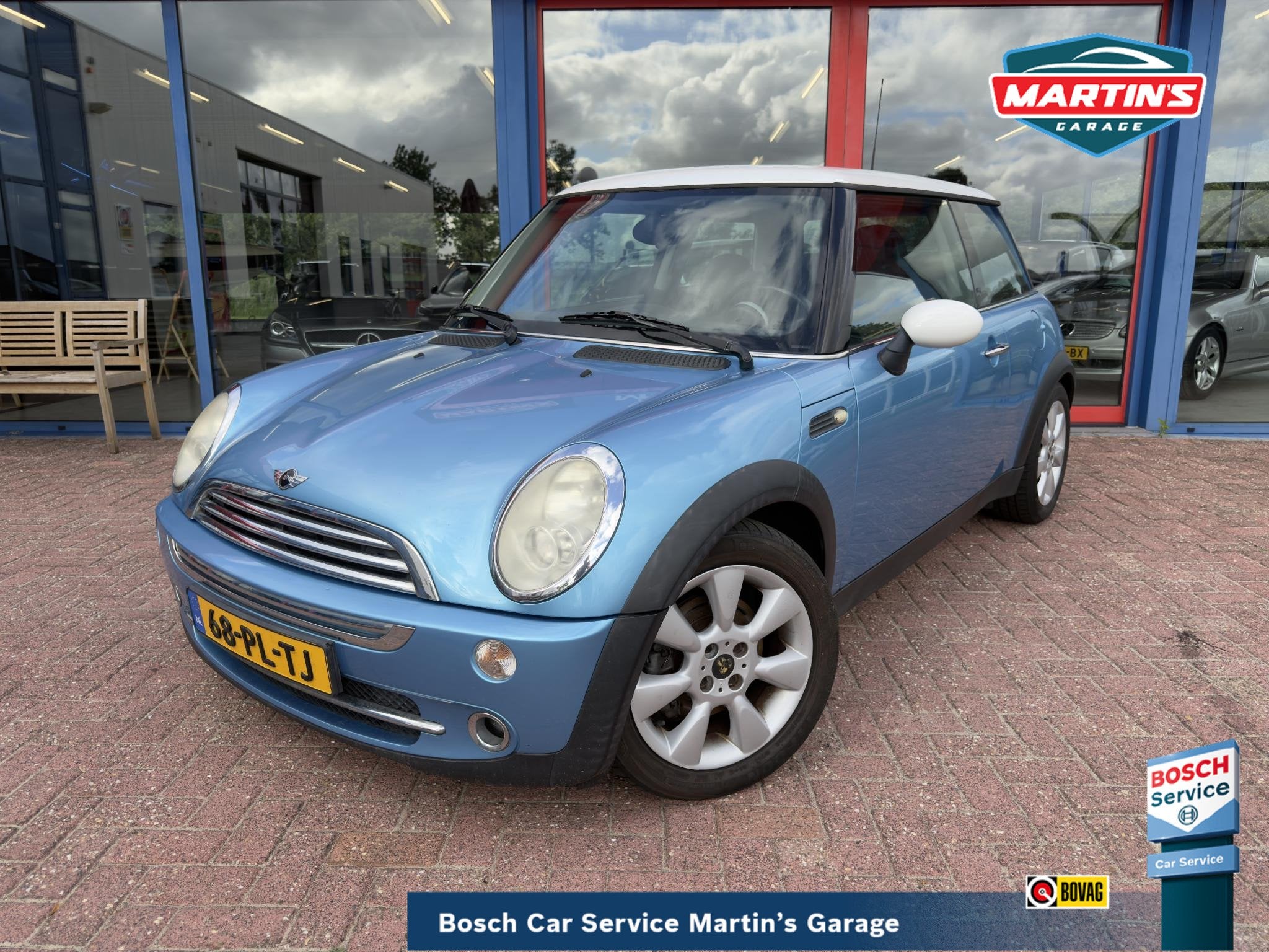 MINI 3-Deurs 1.6 Cooper Chili LMV | AIRCO | ELEK RAMEN, Voorwielaandrijving, Zwart, 4 cilinders, Bedrijf