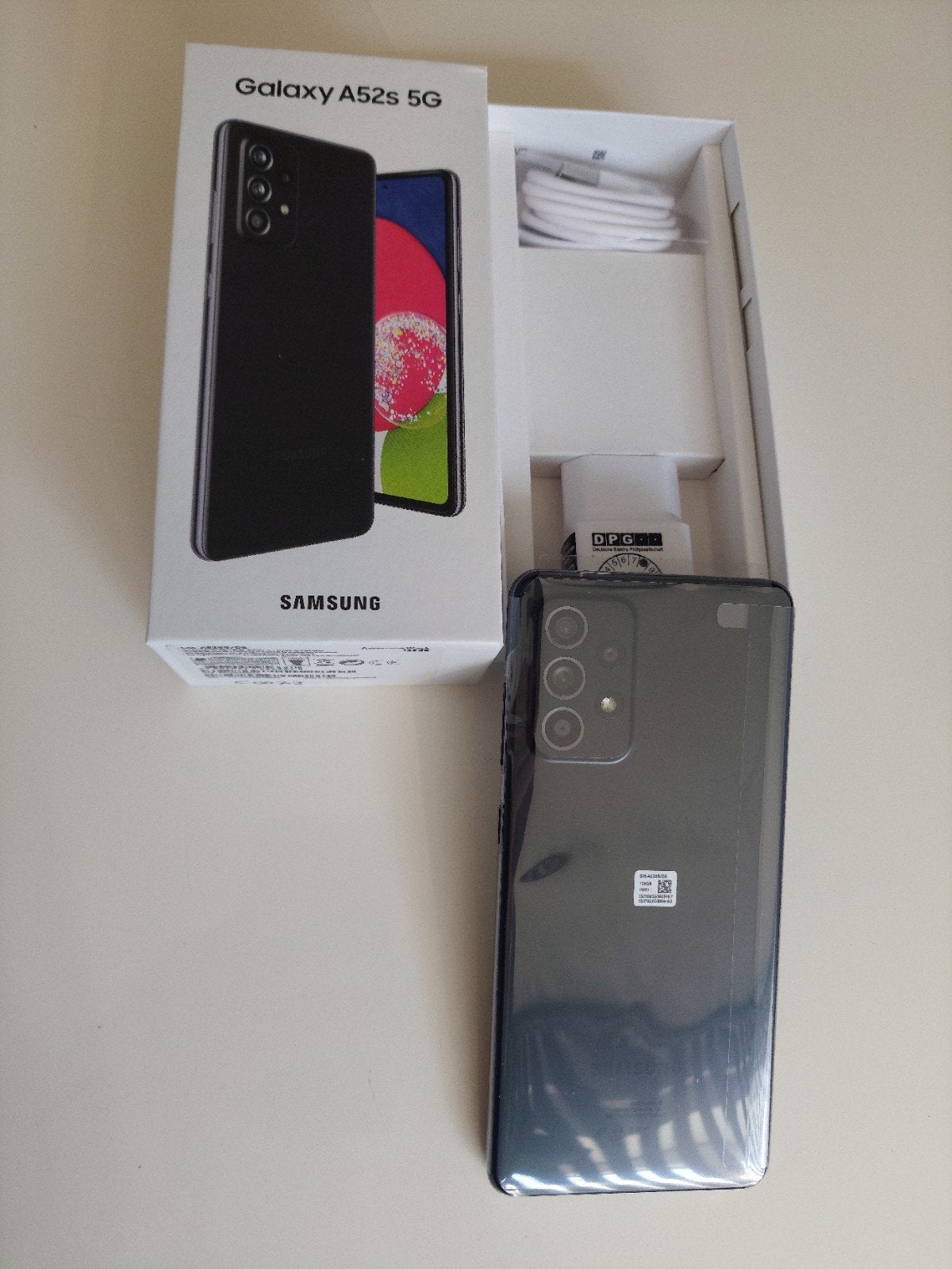 Samsung Galaxy A52s 5G 128Gb Dual Sim ongebruikt., Telecommunicatie, Mobiele telefoons | Samsung, Zwart, Touchscreen, Nieuw, Ophalen of Verzenden