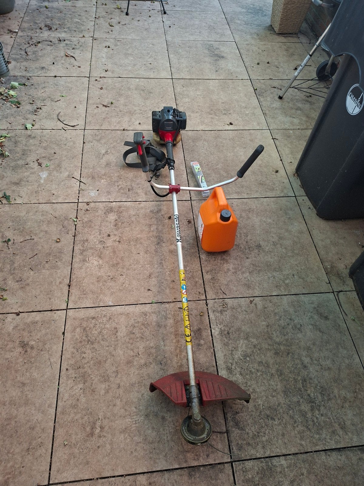 kawasaki bosmaaier, Ophalen, Gebruikt, Benzine