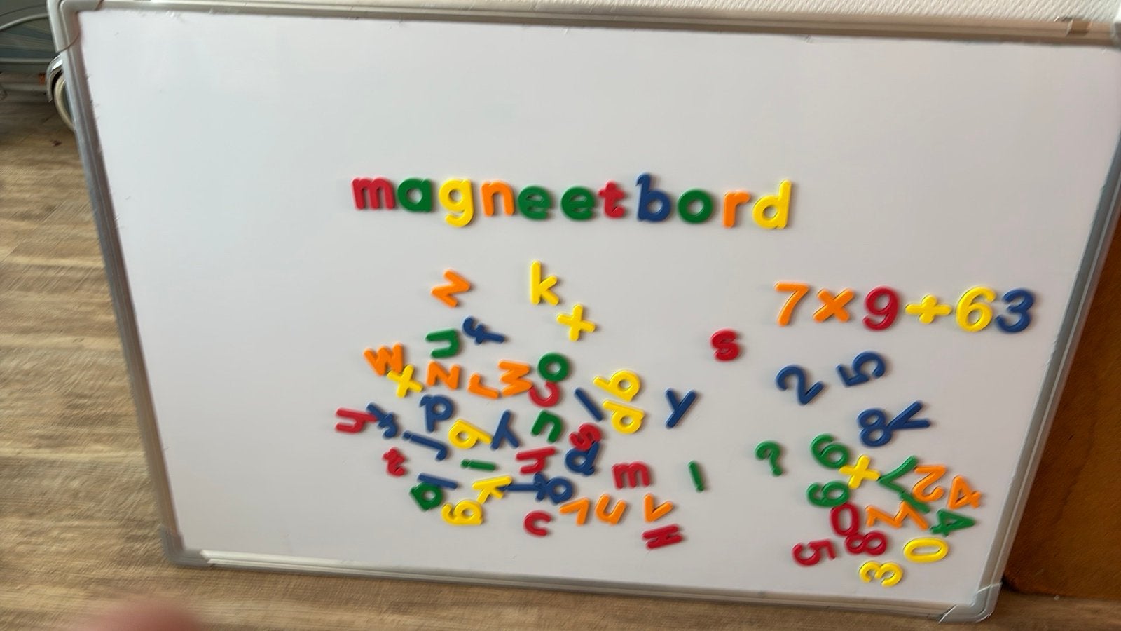 Magneet bord, Ophalen, Gebruikt, Magneetbord