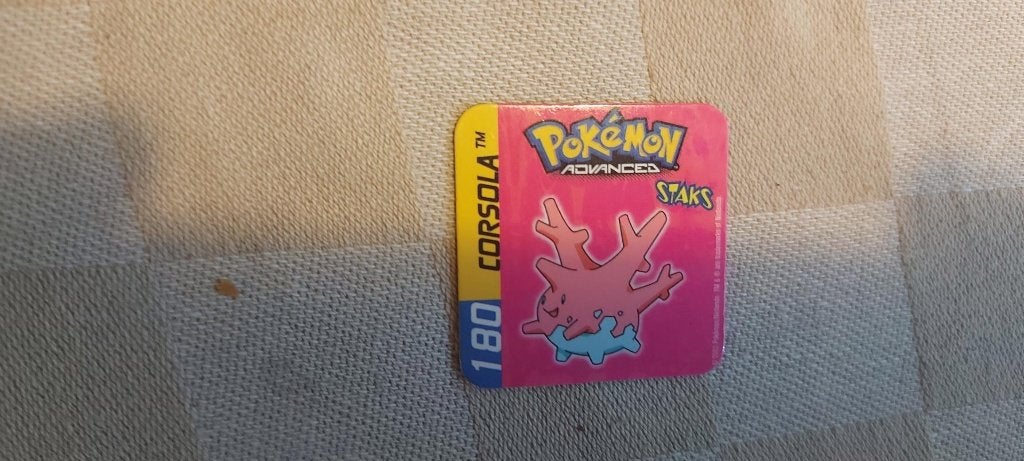 magneet speelgoed pokemon Corsola uit 2003, Ophalen of Verzenden, Nieuw, Overige merken