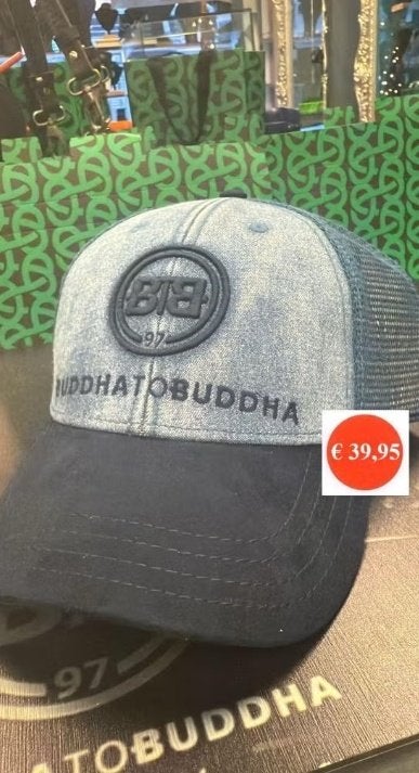 BUDDHA TO BUDDHA CAP € 39,95, Sieraden, Tassen en Uiterlijk, Armbanden, Ophalen of Verzenden, Nieuw, Blauw, Overige materialen