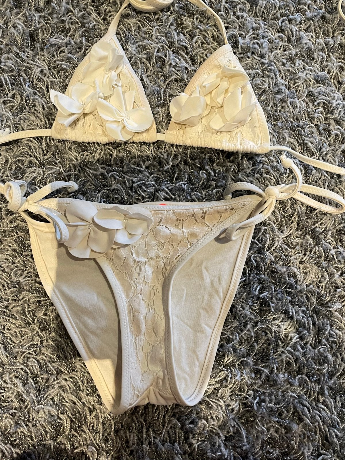 Miss grant Bikini met kantjes en bloemetjes 8 jaar, Kinderen en Baby's, Kinderkleding | Kinder-zwemkleding, Bikiniset, Meisje