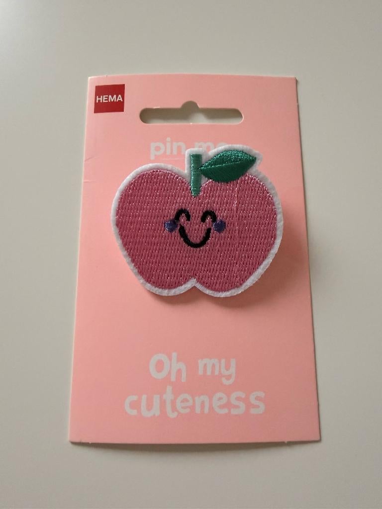 Appel apple pin / broche / speld, Verzenden, Nieuw, Overige onderwerpen, Speldje of Pin