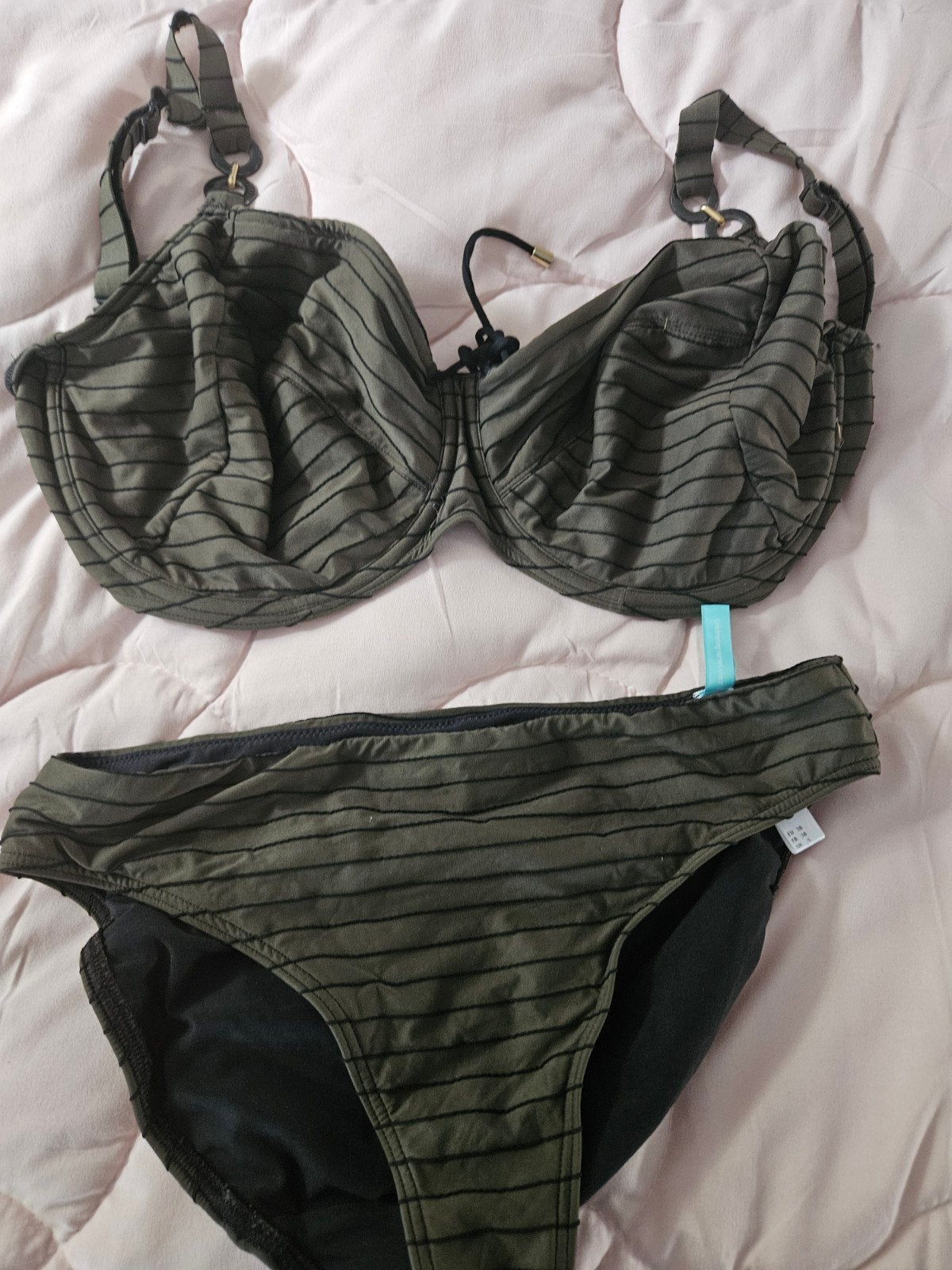 PrimaDonna Swim Bikini Set - Groen gestreept, PrimaDonna Swim, Ophalen of Verzenden, Zo goed als nieuw, Bikini