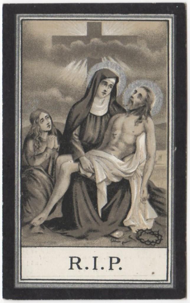 Christina Opdelocht 1869 Lanklaer + 1912 Meeswijck, 42 jaar, Verzenden