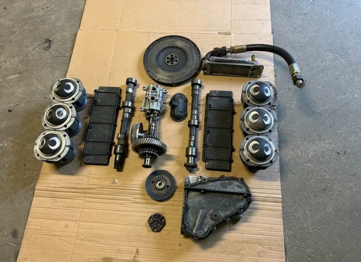 Porsche 911 motoronderdelen lot | 2.0 SWB, Ophalen of Verzenden, Gebruikt, Porsche