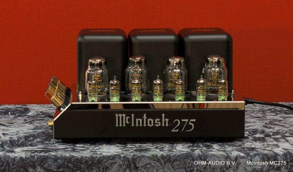McIntosh MC275 (MKVI), Buizen Eindversterker, 2 x 75 Watt, Ophalen of Verzenden, Versterker
