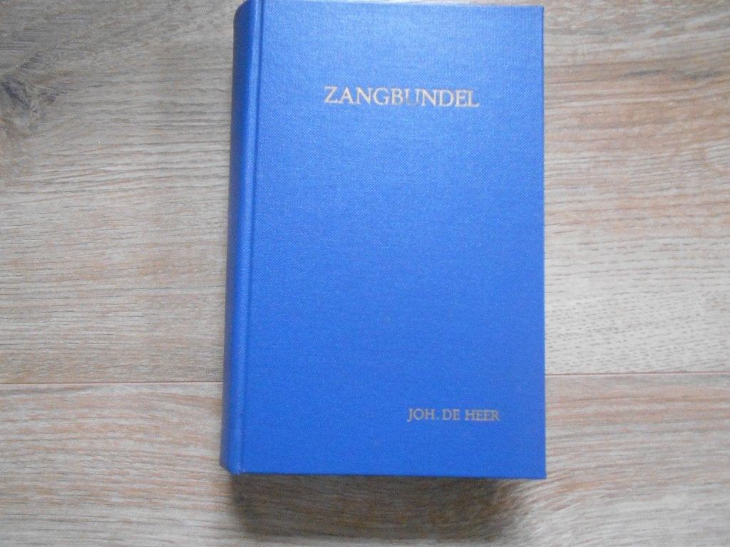 Joh. de Heer Zangbundel, Ophalen of Verzenden, Zo goed als nieuw, Christendom | Protestants