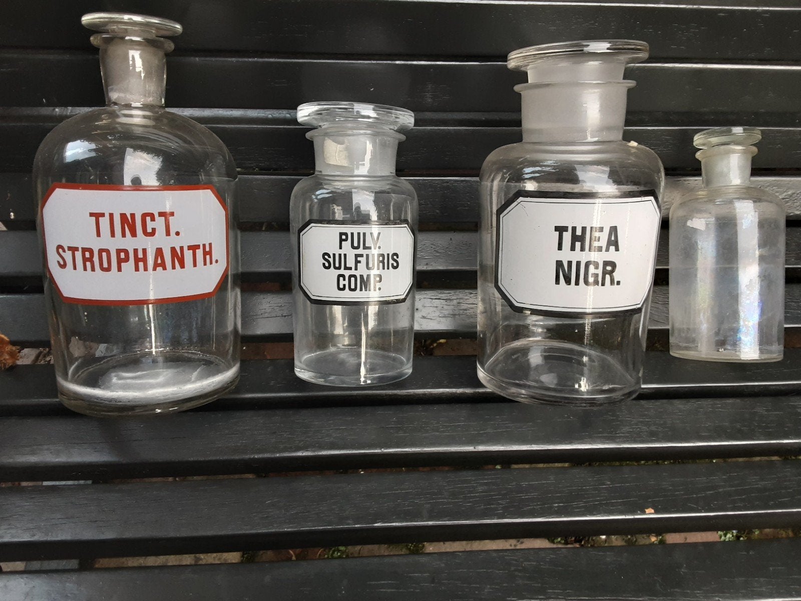apothekers potten. flessen, Ophalen of Verzenden