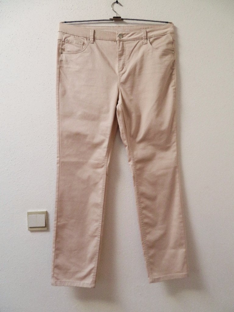F19 NIEUW!! MAGIC SIMPLICITY broek beige maat 46, Kleding | Dames, Beige, Maat 46/48 (XL) of groter, Nieuw, Ophalen of Verzenden