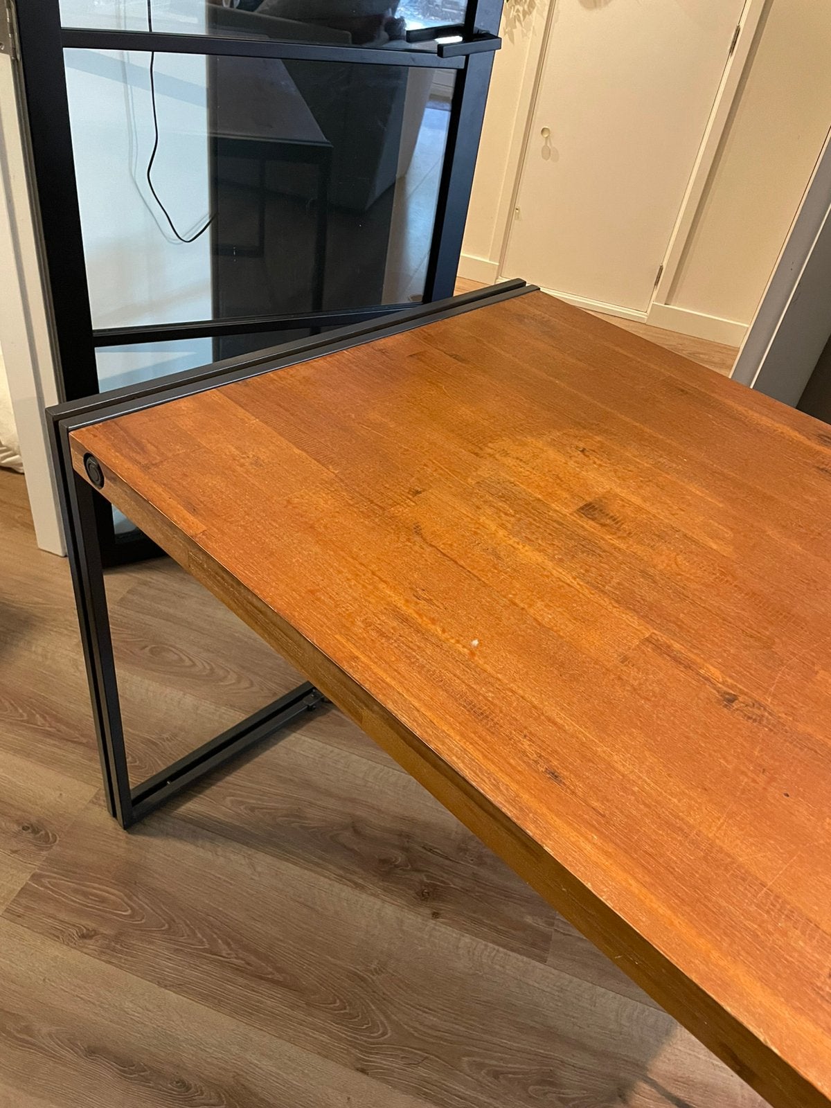 Eettafel 140 x 85, Huis en Inrichting, Tafels | Salontafels, Ophalen, 100 tot 150 cm, 50 tot 100 cm, Zo goed als nieuw