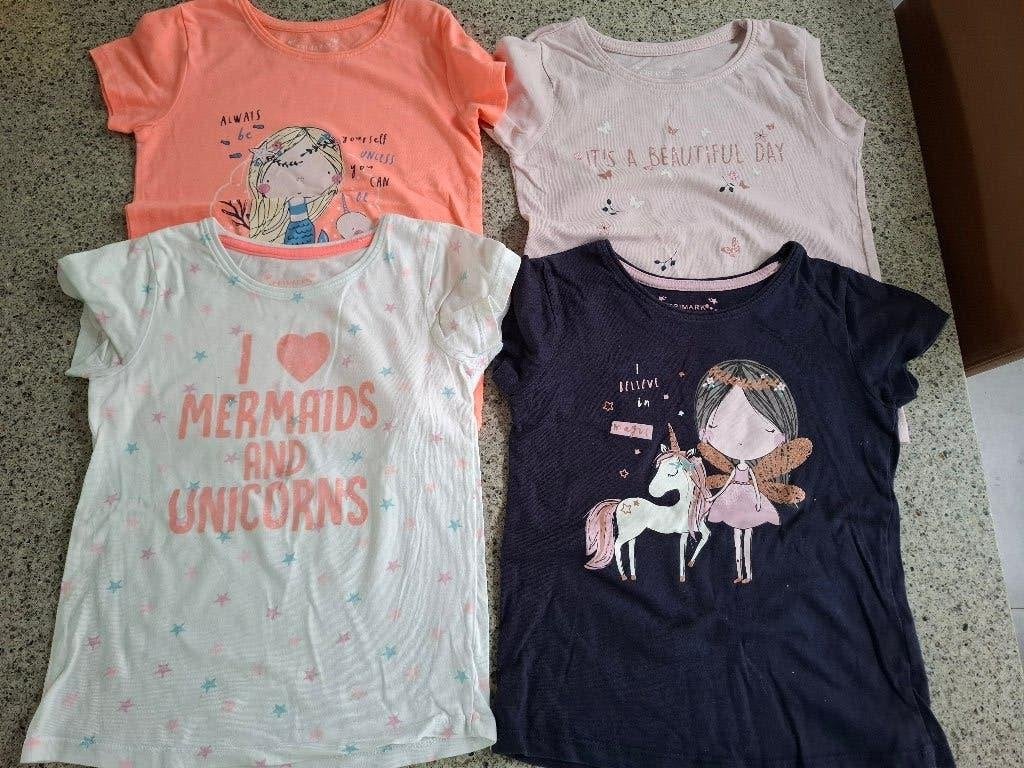 SHIRTS, PRIMARK, MAAT 116, 4 STUKS, Ophalen of Verzenden, Gebruikt, Jongen, Shirt of Longsleeve