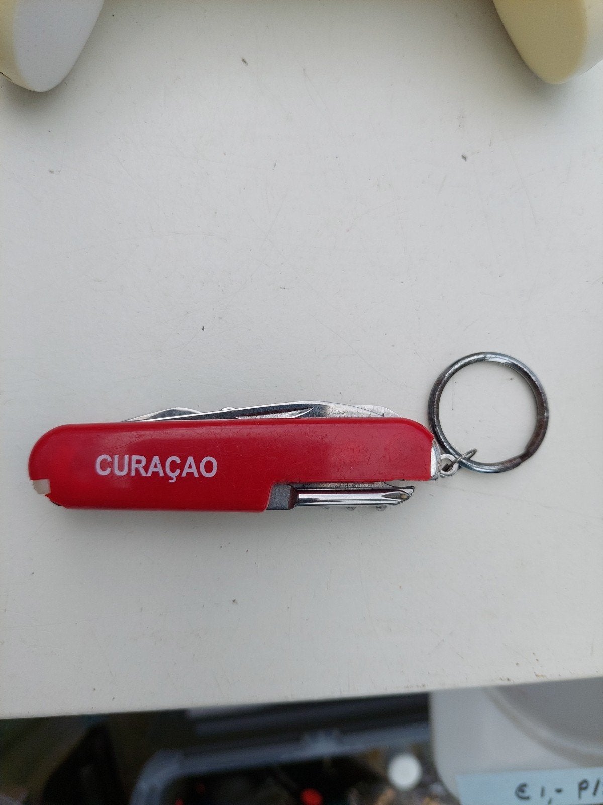 Multitool sleutelhanger Curaçao, Ophalen of Verzenden, Gebruikt, Stad of Land