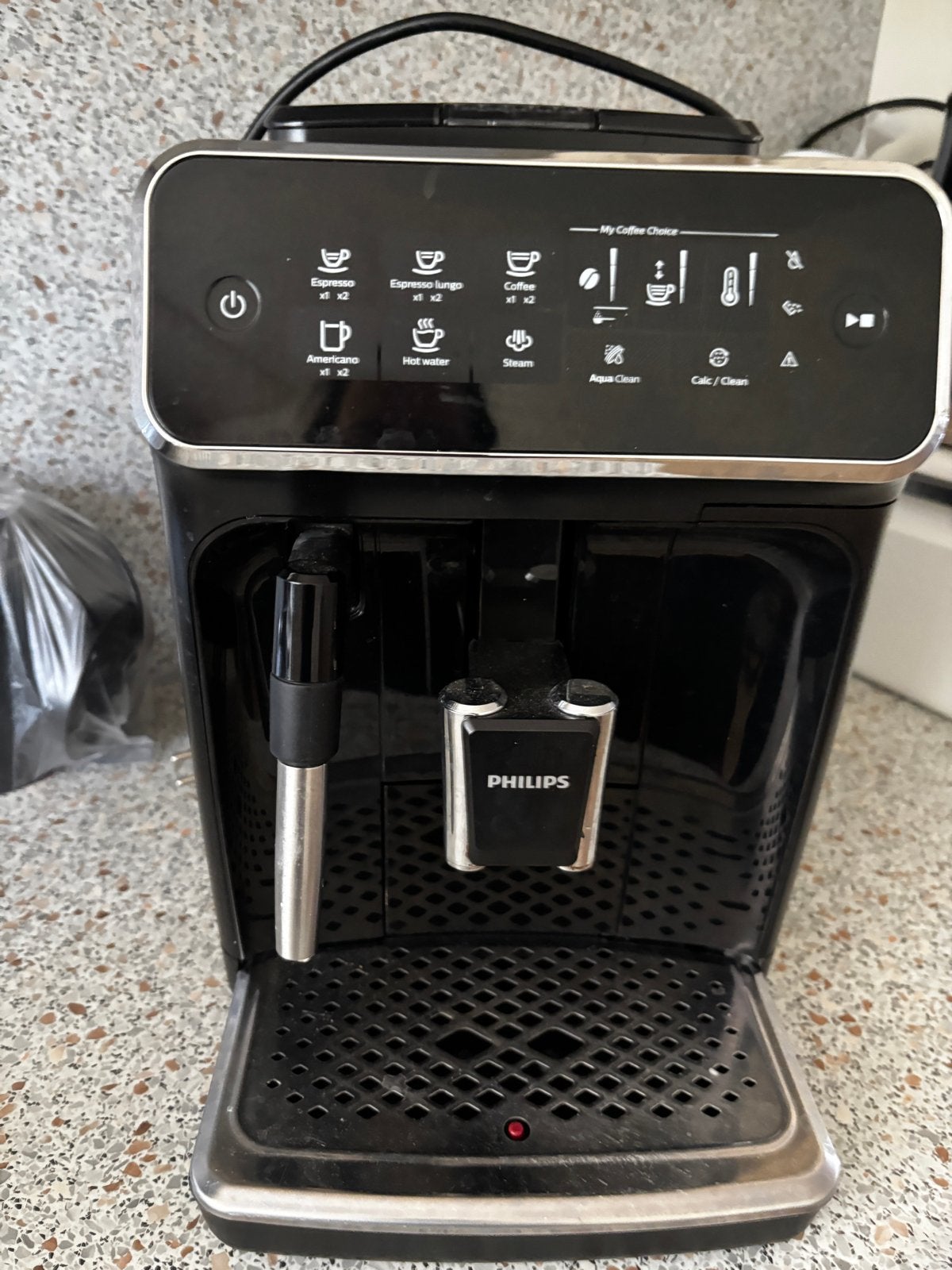 Philips 2200 serie volautomatische espressomachine, Witgoed en Apparatuur, Koffiezetapparaten, Ophalen, Afneembaar waterreservoir