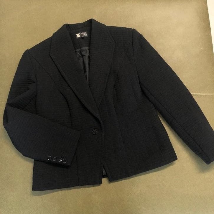EDGAR VOS blazer maat XL (42), Zwart, Ophalen of Verzenden, Zo goed als nieuw, Jasje