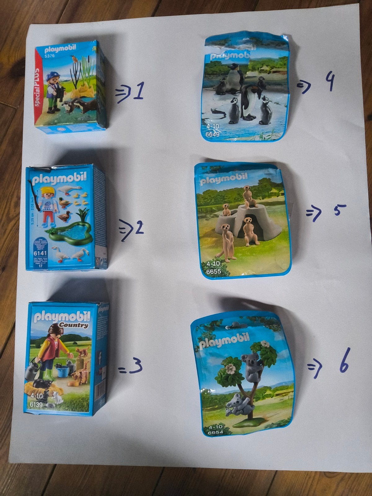 playmobiel,  dieren, Kinderen en Baby's, Ophalen of Verzenden, Gebruikt
