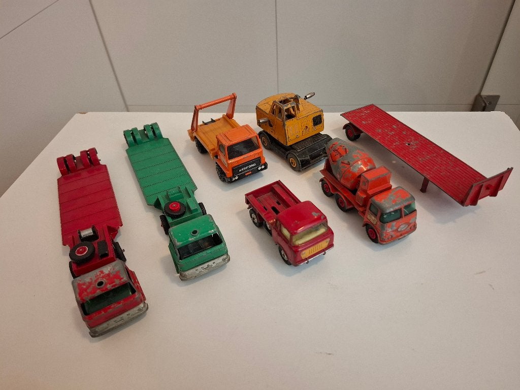 Diverse modelauto’s voor bouw en verbouw, Ophalen of Verzenden, Gebruikt, Bus of Vrachtwagen