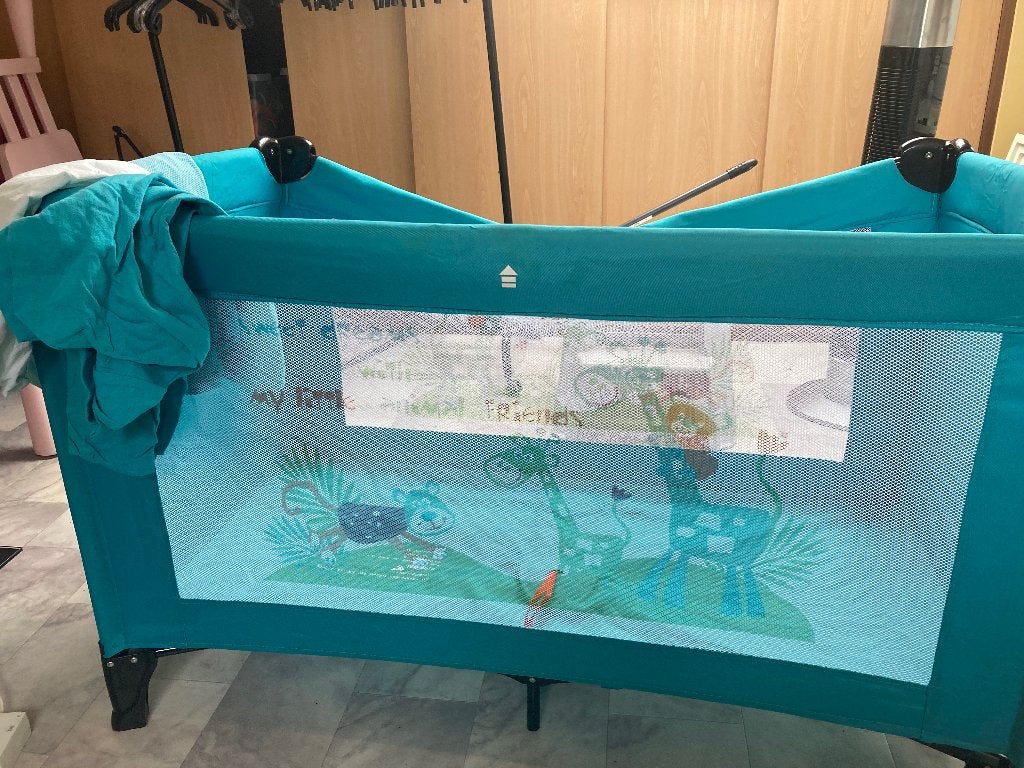 Te koop Prenatal campingbedje, Ophalen, Zo goed als nieuw, Reisbedje