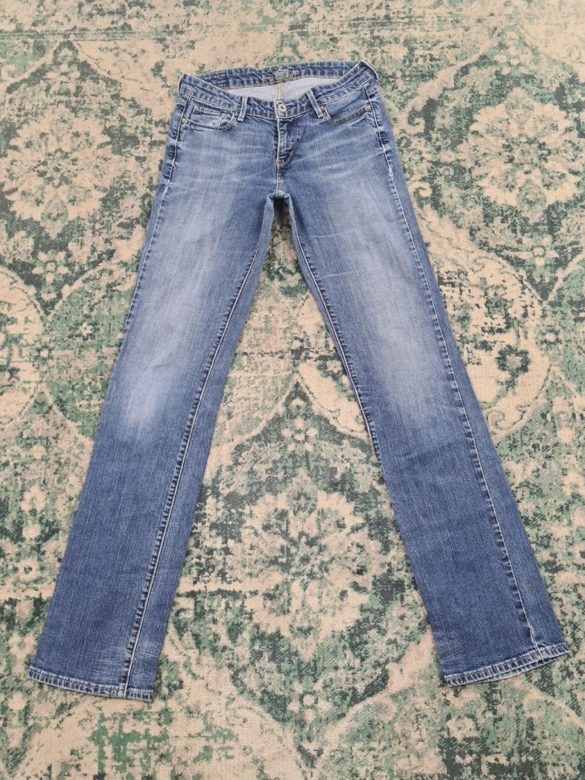 Levi’s classic straight Leg W26 L34 Dames Tulsi2634 Low-rise, Blauw, Ophalen of Verzenden, W27 (confectie 34) of kleiner, Gedragen