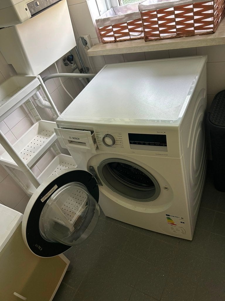 Wasmachine Bosch Serie 4, Witgoed en Apparatuur, Wasmachines, Ophalen, Gebruikt, Minder dan 85 cm, Voorlader