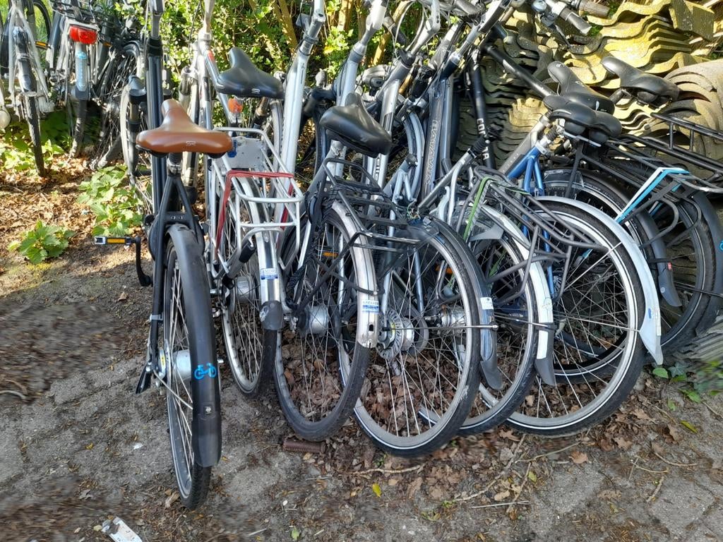 Partij ex ebikes . Fietsen allemaal, Ophalen, Gazelle, J, Gebruikt