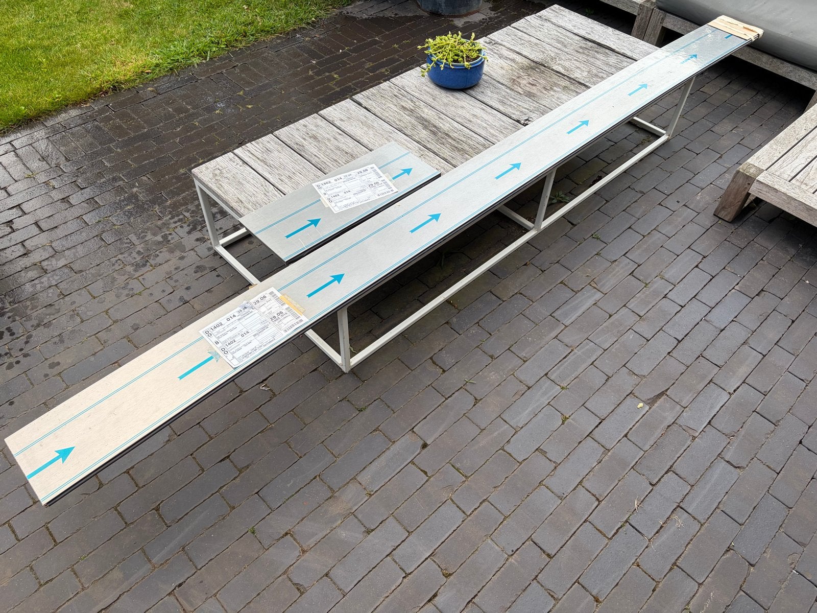 RVS Keukenplinten SieMatic - 3020mm en 580mm, Ongebruikt, Ophalen, Zo goed als nieuw, 200 cm of meer, Minder dan 25 cm