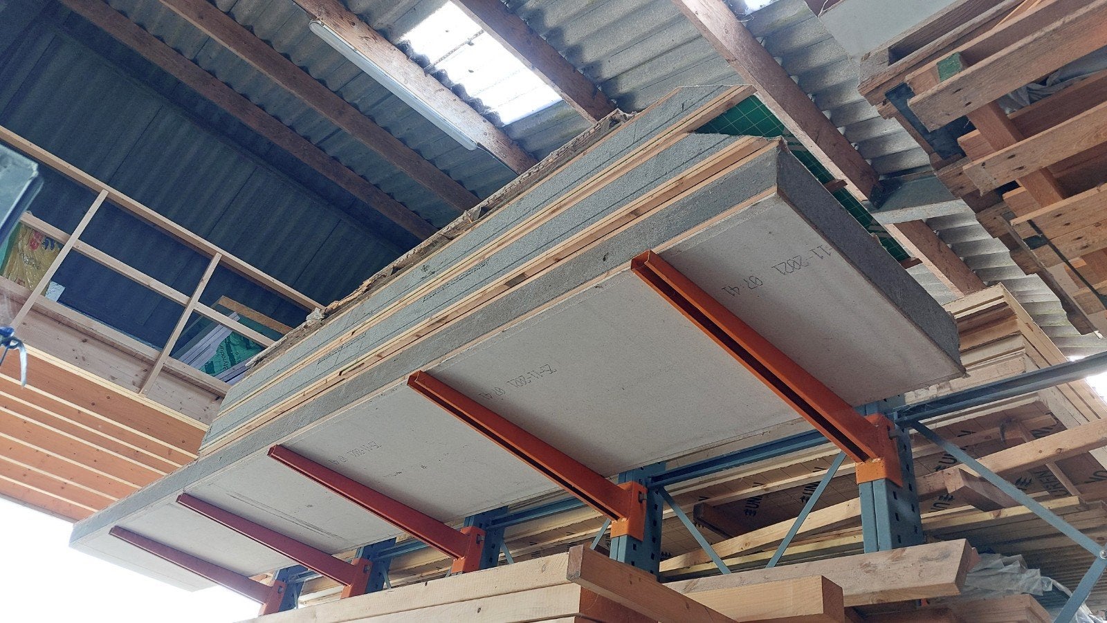 dakplaten, Doe-het-zelf en Verbouw, Ophalen, 10 tot 15 m², 12 cm of meer, Nieuw