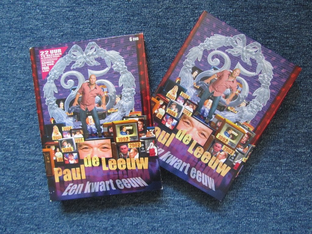Paul de Leeuw, 23 uur op DVD, box, als nieuw, Inclusief DVD, Alle leeftijden, Nederlands, Overige genres