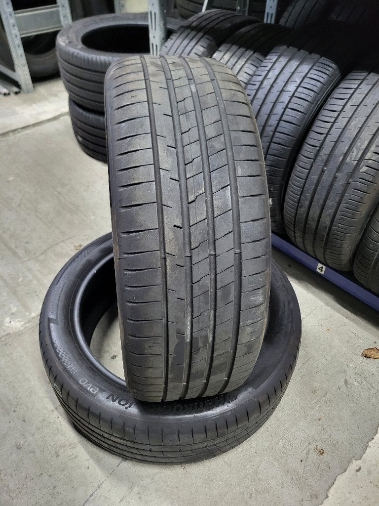 2 x 215/50/19 Hankook Ion Evo 6mm profiel 120,- Incl Montage, Auto-onderdelen, 19 inch, Hankook, Ophalen of Verzenden, Band(en)