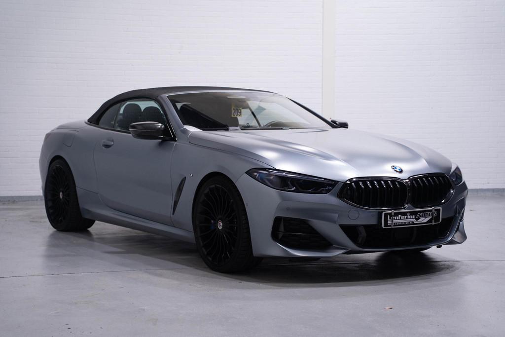 BMW 8-serie 840d xDrive High Executive HUD DAB Harman-Kardon, Auto's, Automaat, Gebruikt, 2993 cc, Cabriolet