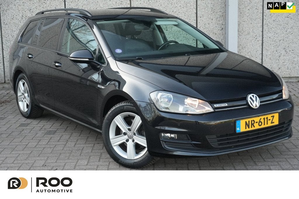 Volkswagen Golf Variant Automaat,Camera 4x Michelin All seas, Gebruikt, 1210 kg, 116 pk, Zwart