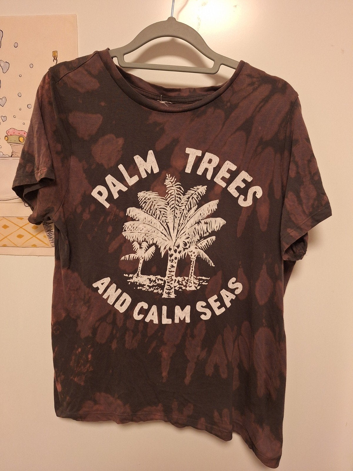 indeknoop - tie dye shirt oversized maat M, Verzenden, Gedragen, Maat 38/40 (M), Korte mouw