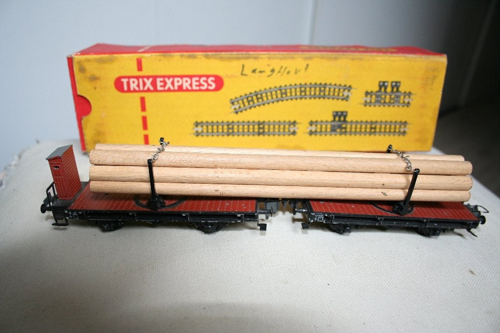 trix express langhout wagons, Gebruikt, Gelijkstroom, Trix, Wagon