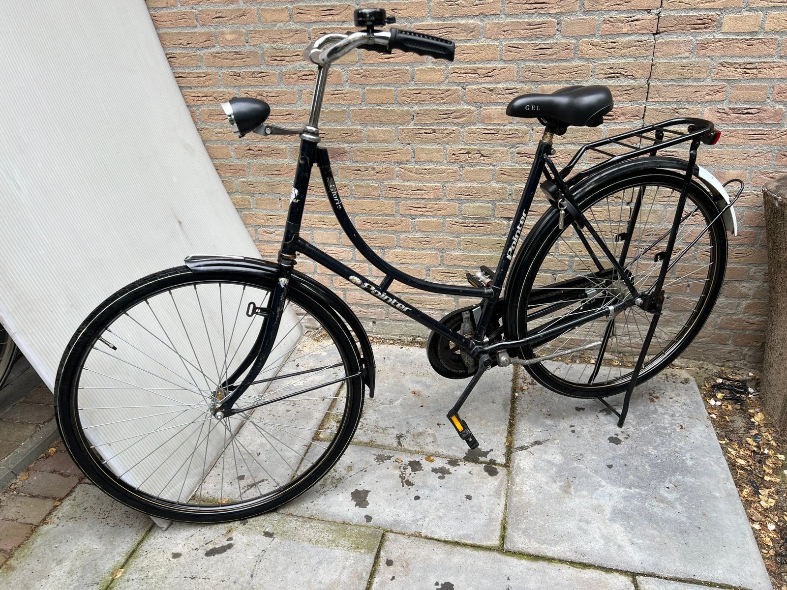 Pointer Glorie Omafiets 28 inch, frame 57 cm, 56 cm of meer, Ophalen, Gebruikt, Terugtraprem