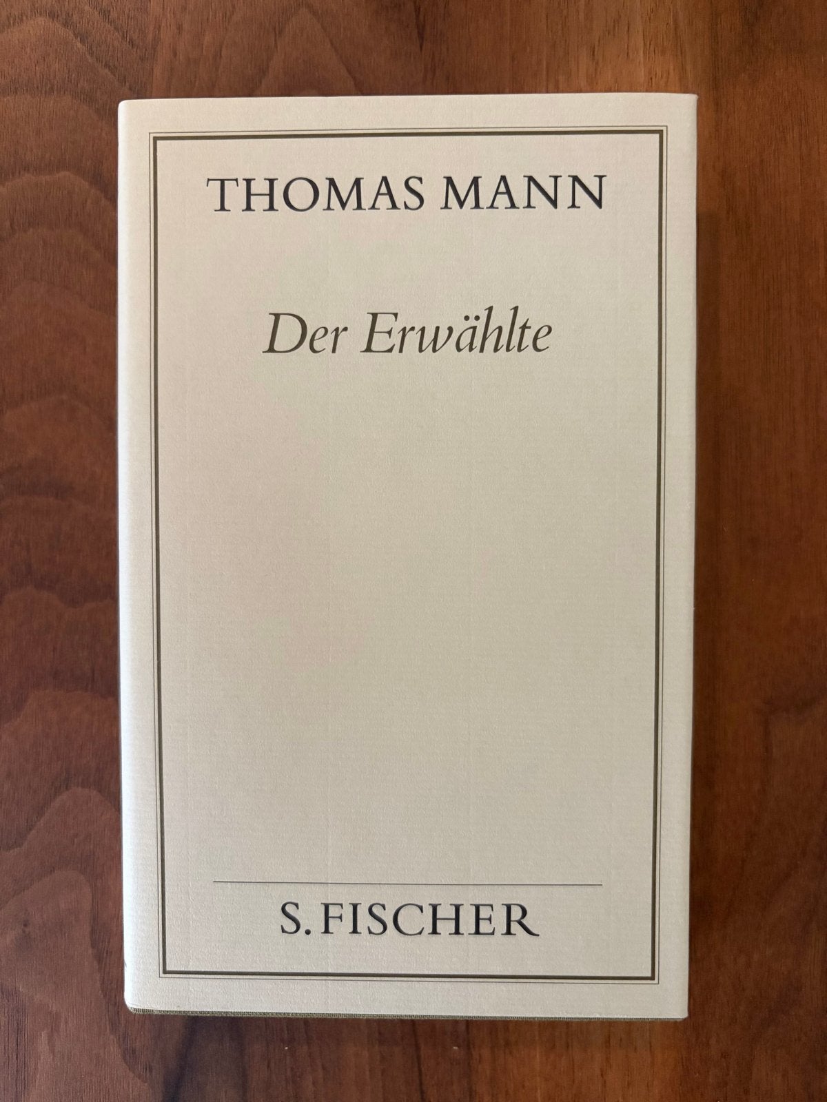 Thomas Mann - Der Erwählte (S. Fischer), Ophalen of Verzenden, Zo goed als nieuw, Europa overig