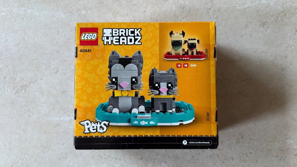 Lego 40441 Kortharige katten Brickheadz NIEUW, BrickHeadz, Lego, Nieuw, Ophalen of Verzenden