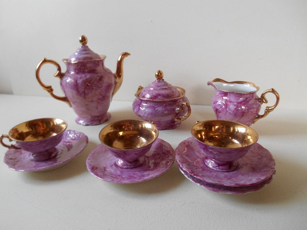 verguld service, Ophalen of Verzenden
