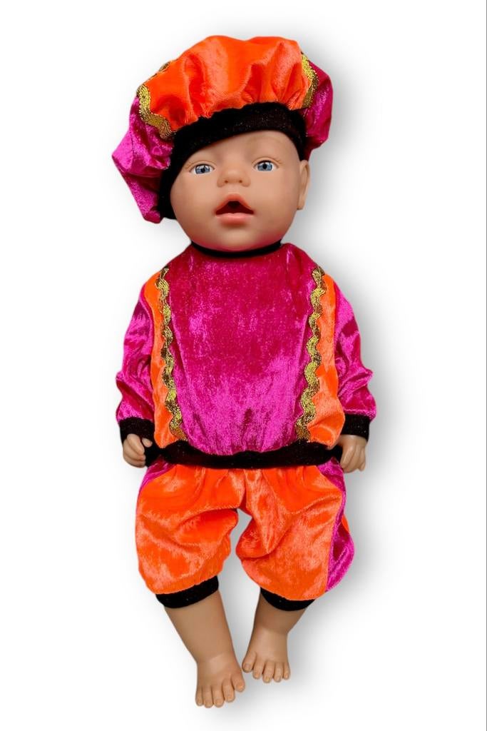 Sinterklaas/Piet kostuum (excl pop), Ophalen of Verzenden, Zo goed als nieuw, Babypop