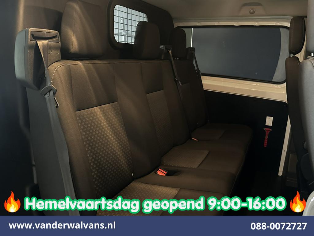 Ford Transit Custom 2.0 TDCI 131pk L2H1 Dubbele Cabine Euro6, Auto's, Voorwielaandrijving, Gebruikt, 4 cilinders, 2800 kg