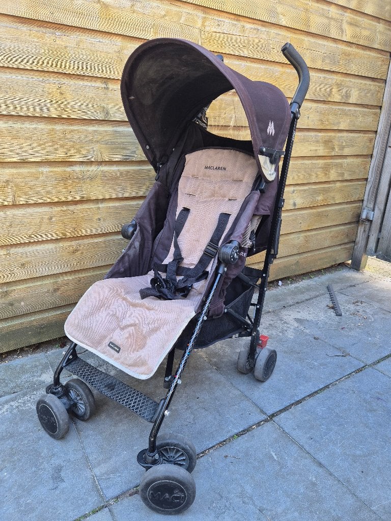 Maclaren Quest buggy | inklapbaar + regenhoes, Kinderen en Baby's, Buggy's, Ophalen, Gebruikt, Maclaren, Regenhoes