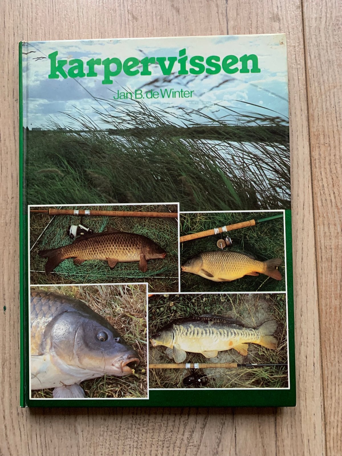 Hengelsport visboeken karpervissen jan b de winter karper, Ophalen of Verzenden, Zo goed als nieuw, Overige typen