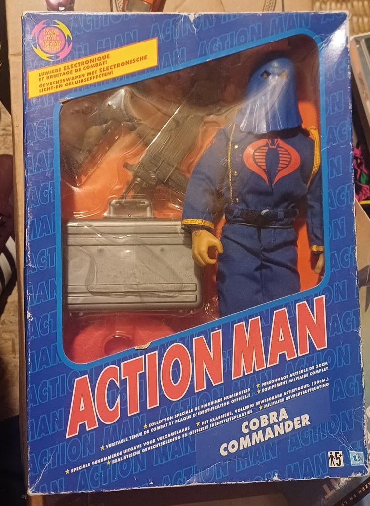 Action Man Cobra Commander, Ophalen of Verzenden, Gebruikt